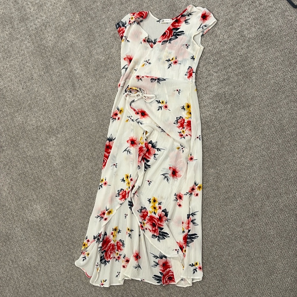 cupshe wrap dress
